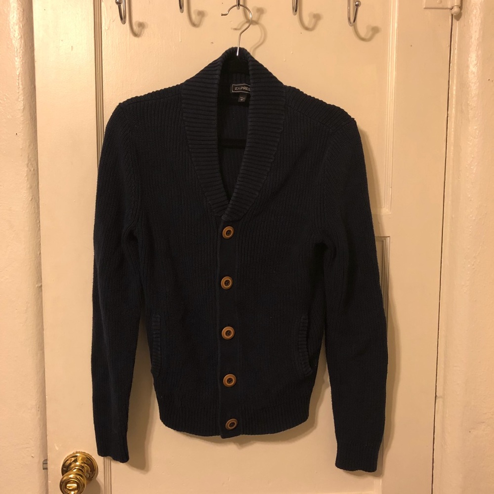 Knit cardigan